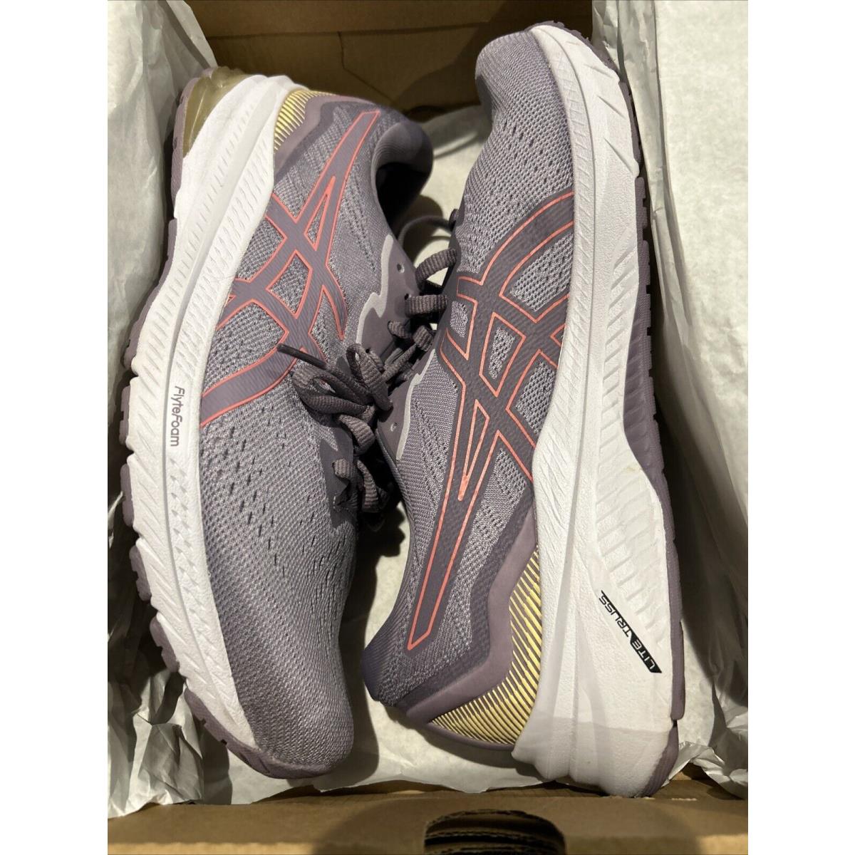 Asics GT-1000 11 Women`s Running Shoes. Size 11 D Wide. Violet Purple