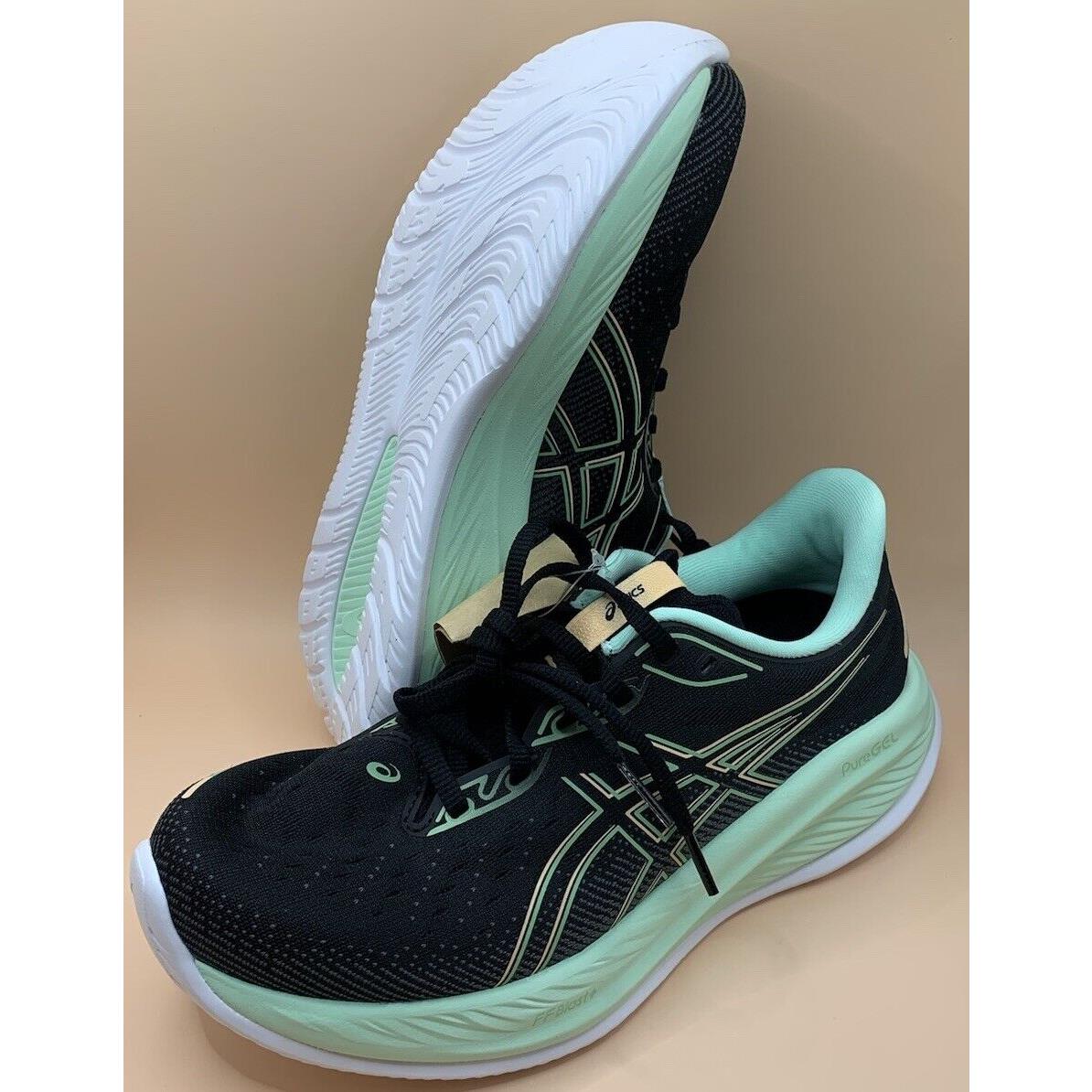 Asics Gel-cumulus 26 1012B599-001 Black Mint Tint Running Women`s Shoes Size 8.5