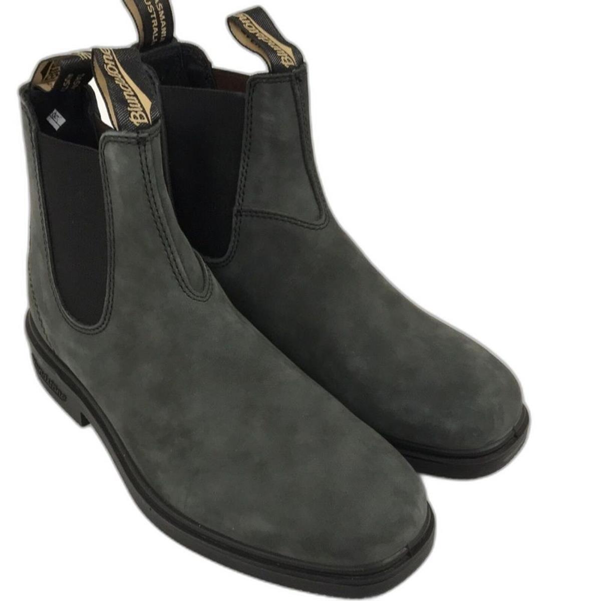 Blundstone Dress Series Rustic Black Mens 7 US