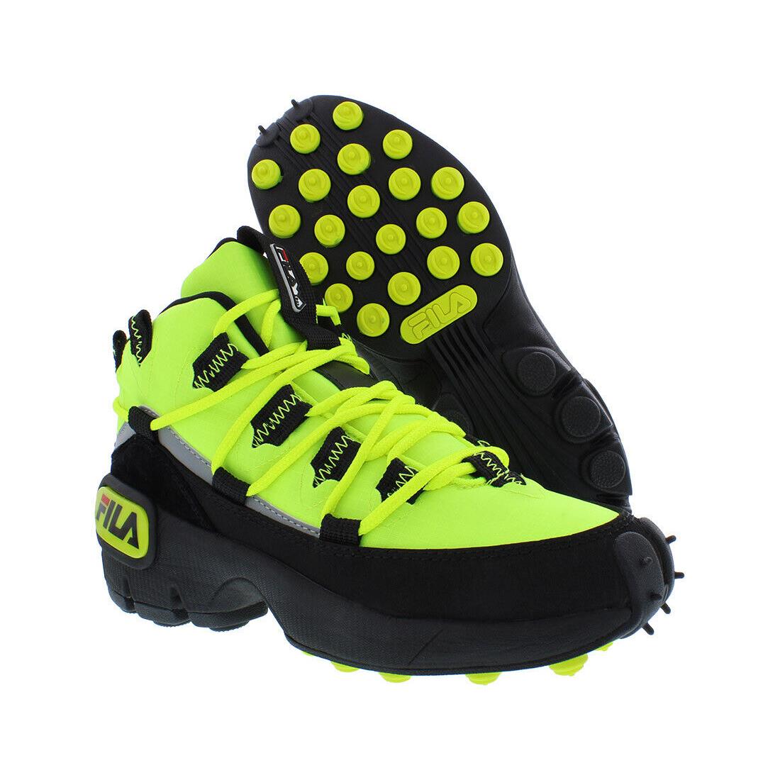 Fila Grant Hill 1 X Trailpacer Womens Shoes - Neon Green/Black, Main: Green