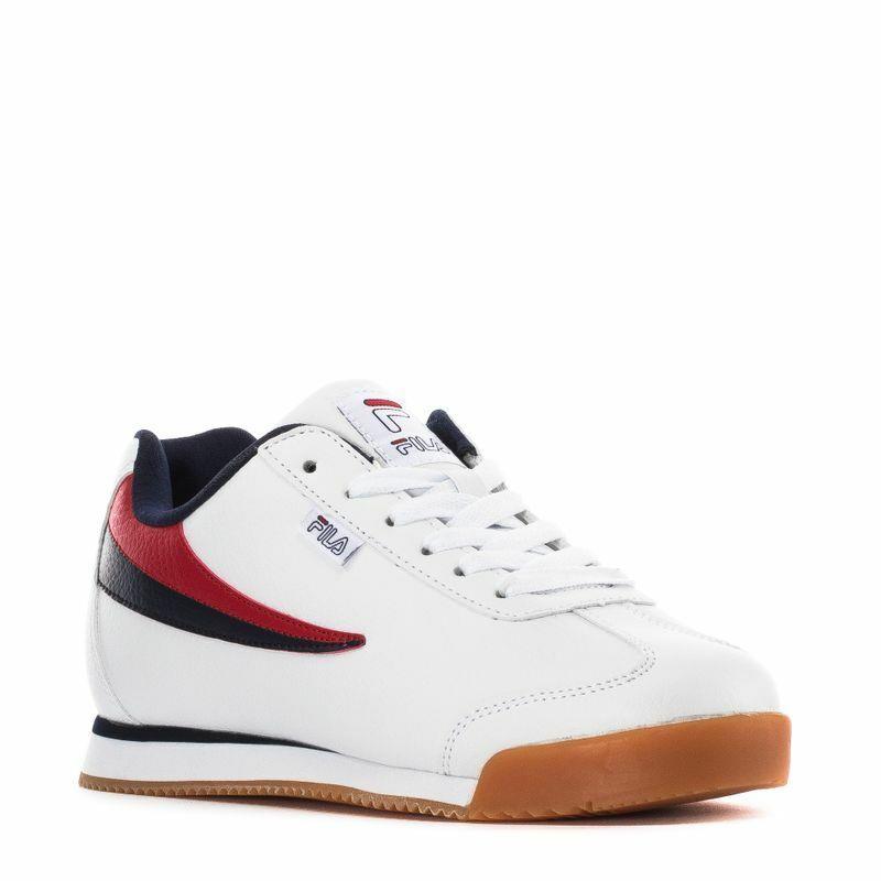 Fila Mezando Low Trainers Sports Sneaker Women Shoes White/navy/red Size 7.5