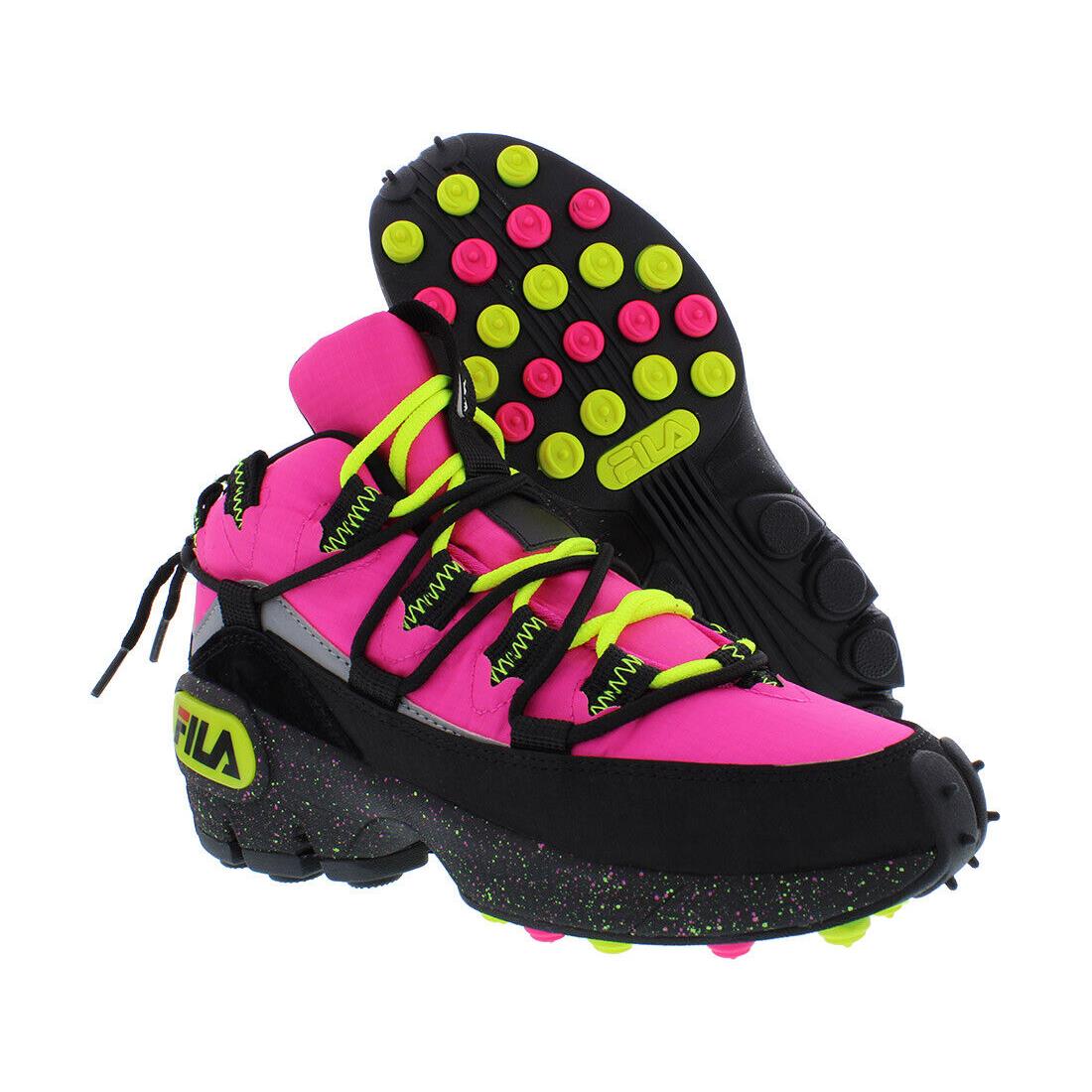 Fila Grant Hill 1 X Trailpacer Womens Shoes Size 9 Color: Pink/black - Pink/Black, Main: Pink