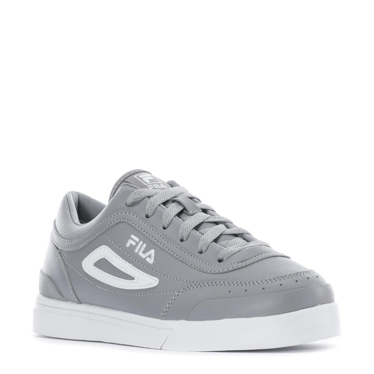 Fila Cordenzo Low Lace-up Athletic Sneakers Women Shoes Grey/white Size 8.5