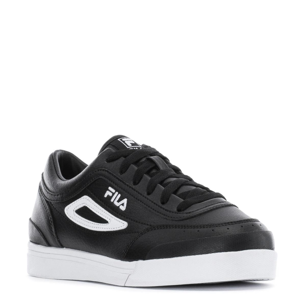 Fila Cordenzo Low Lace-up Trainers Sneakers Women Shoes Black/white Size 8