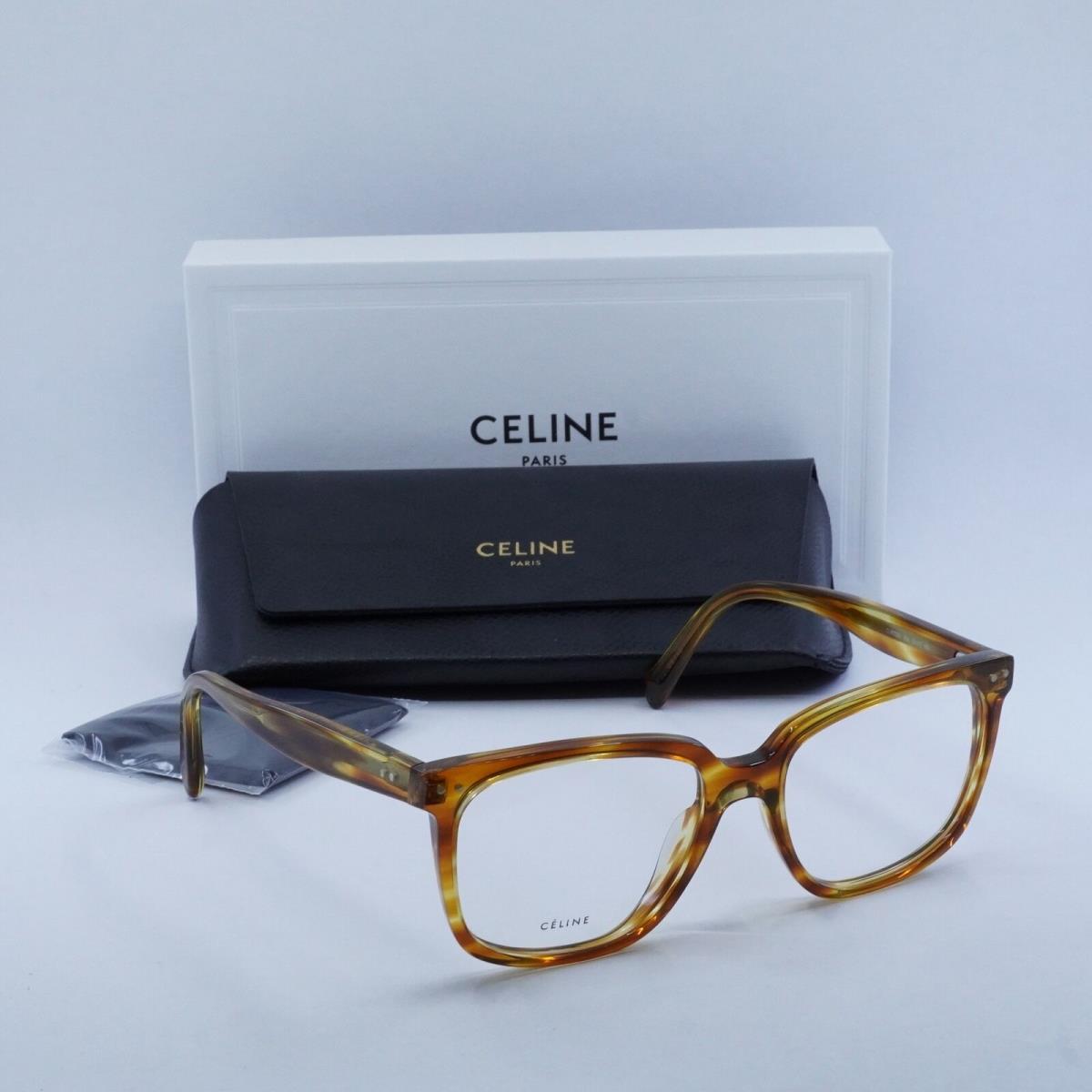 Celine CL50020I 056 Light Havana 53mm Eyeglasses