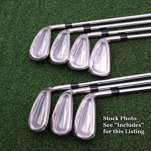 Cleveland Launcher Max Iron Sets: Choose Your Shaft Flex