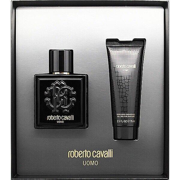 Uomo By Roberto Cavalli For Men`s Set 2 Pcs Eau de Toilette 3.4 fl oz 100 ml