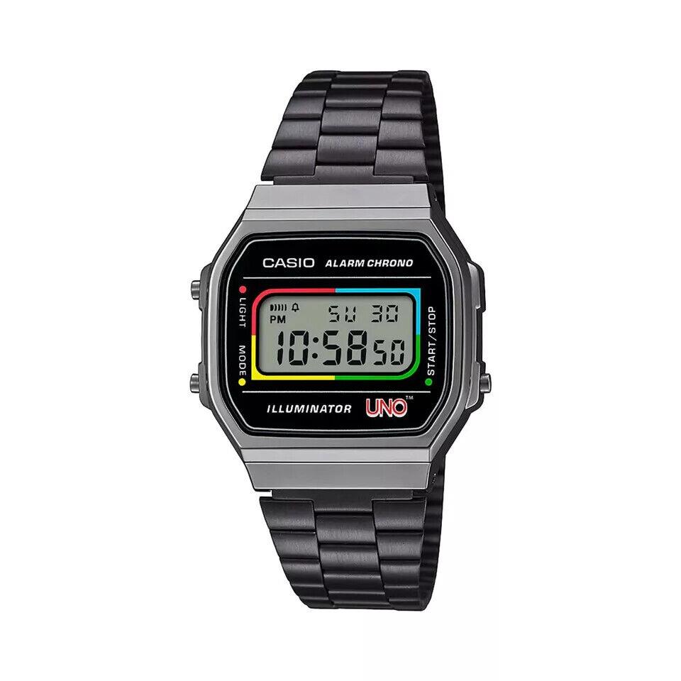 Casio Classic Uno Collaboration TM A168WEUC-1AJR Black