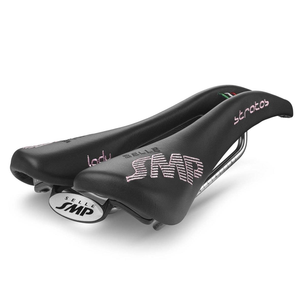 Selle Smp Stratos Saddle Lady Black