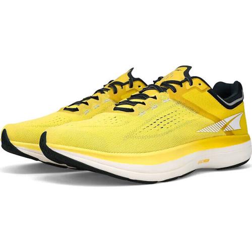 Altra Vanish Tempo Running Shoes Men`s Size 12 Yellow AL0A7R6G770-120