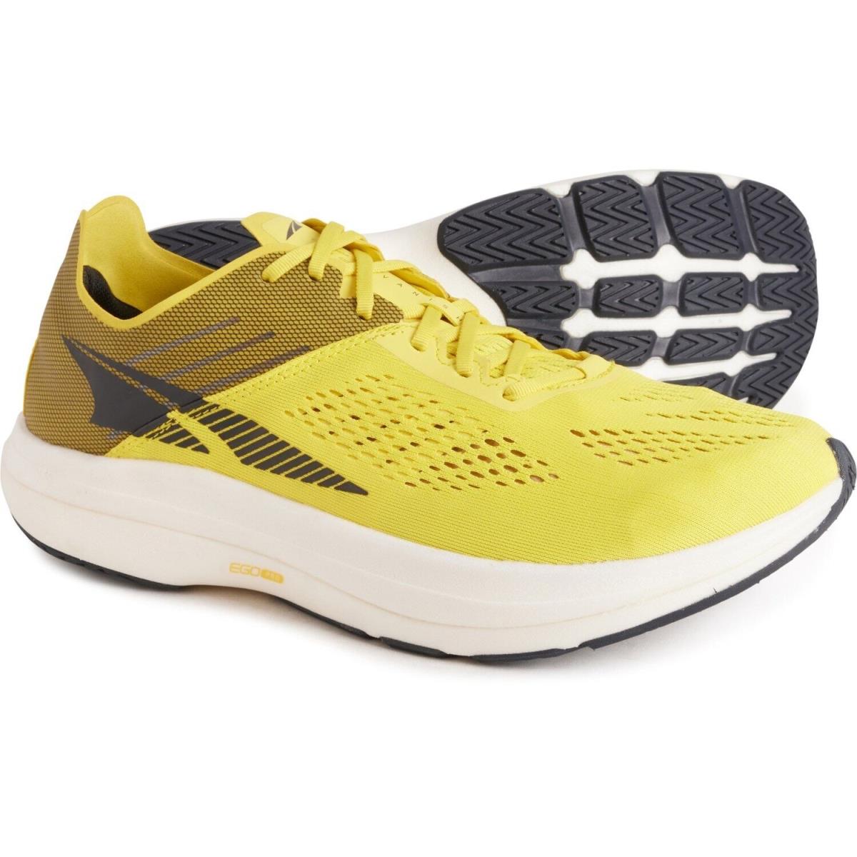 Altra Vanish Carbon Running Shoes Men`s Size 12 Yellow AL0A547M770-120