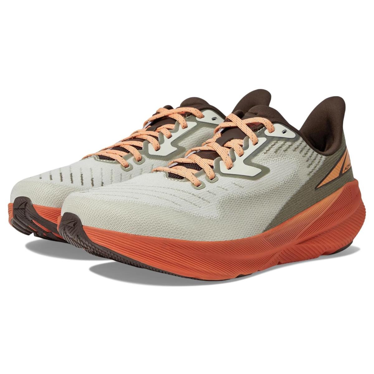 Man`s Sneakers Athletic Shoes Altra Experience Form Gray/Orange