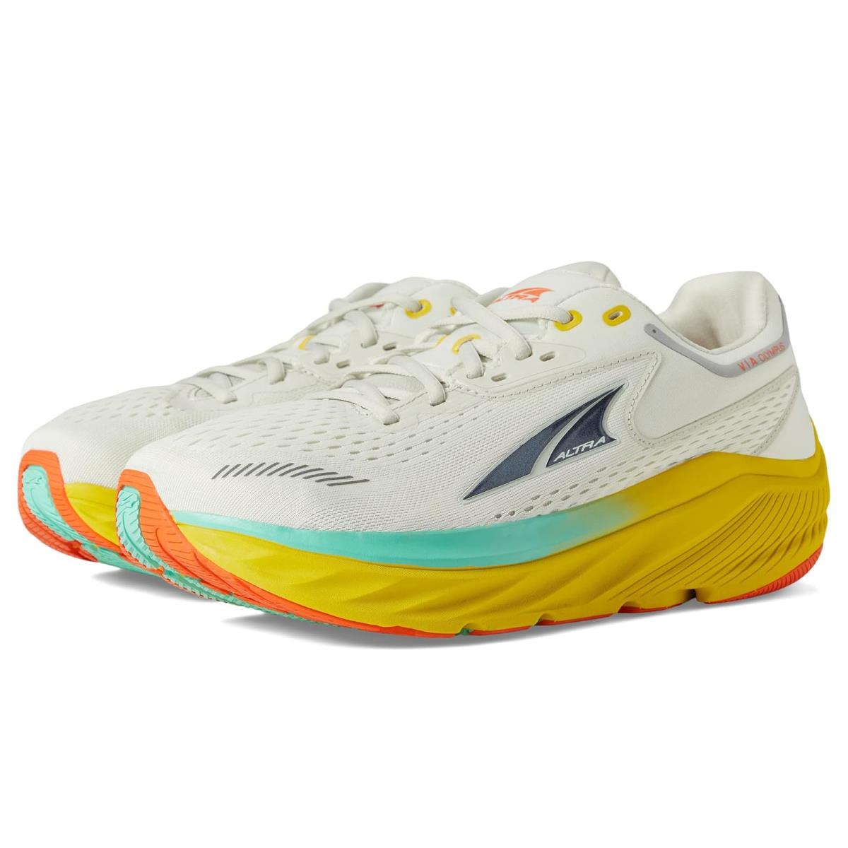 Man`s Sneakers Athletic Shoes Altra Via Olympus Gray/Yellow