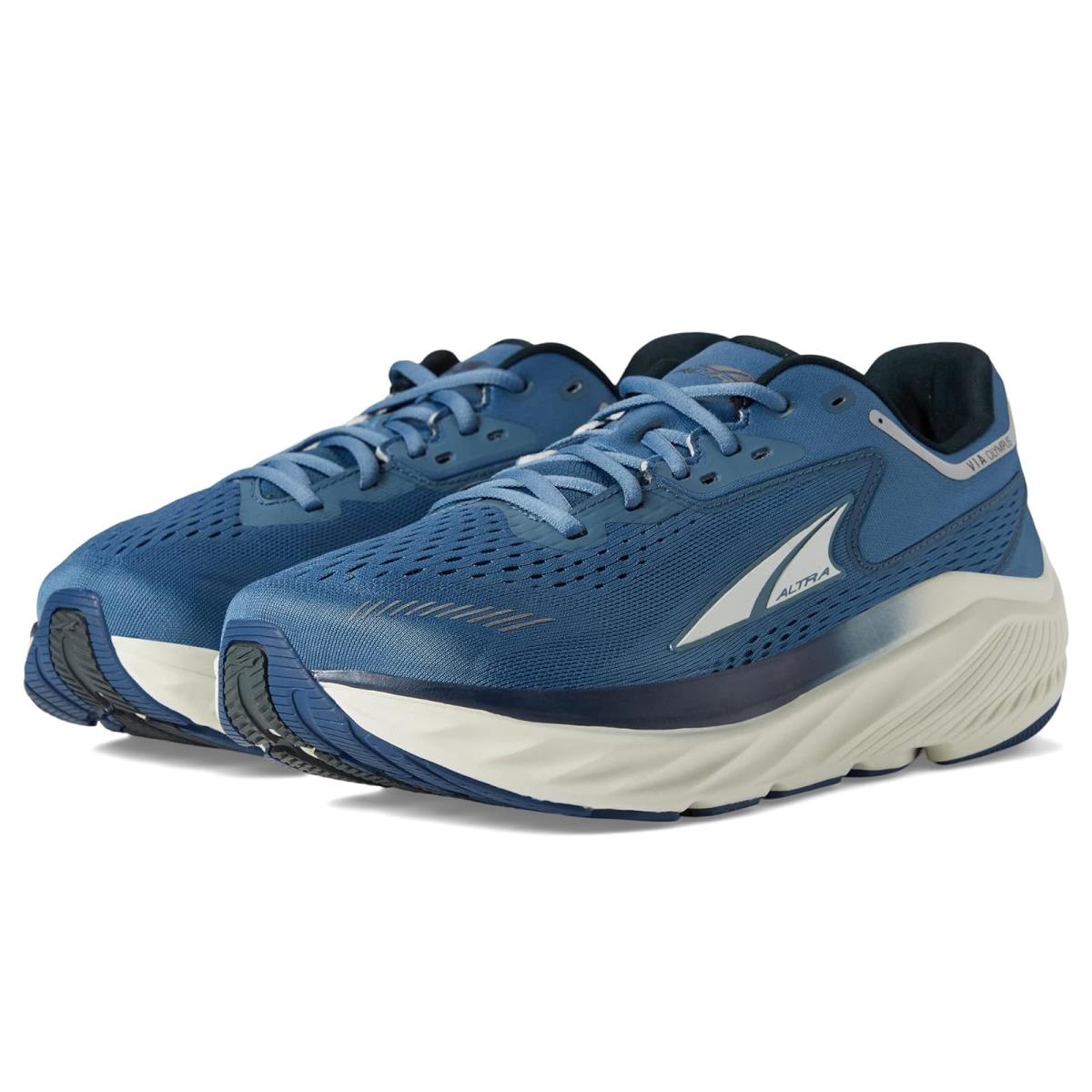 Man`s Sneakers Athletic Shoes Altra Via Olympus Mineral Blue