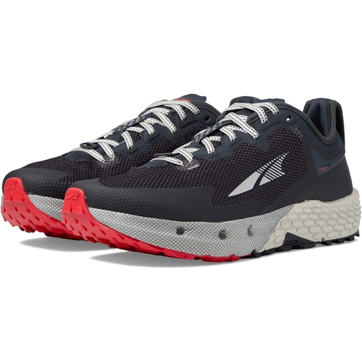 Altra Men`s Timp 4 Trail Running Shoes - Black