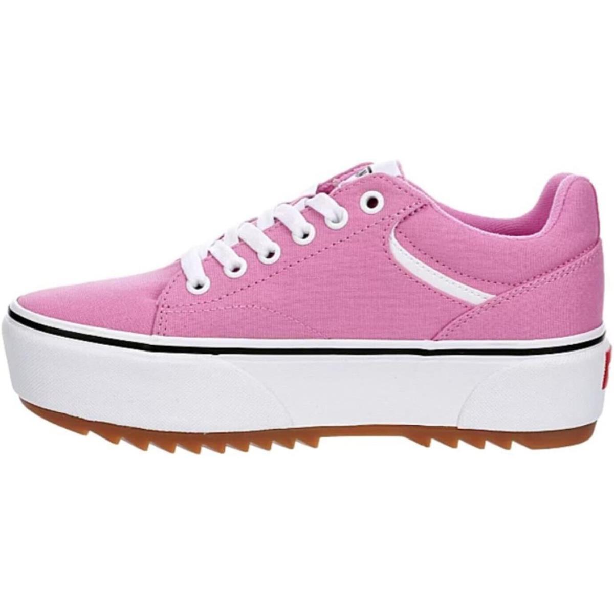 Vans Womens Seldan Platform Canvas Sneaker Pink 11