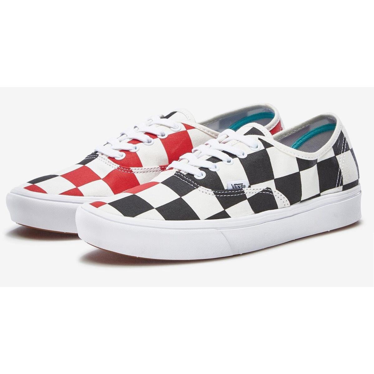 Vans Comfycush Check Low Unisex Men Size 5 = Women Size 6.5 Shoes