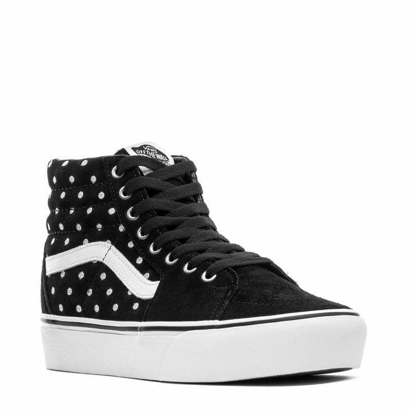 Vans SK8-HI Platform 2 Unisex Men Size 6.5 = Women Size 8 Shoes Black/white