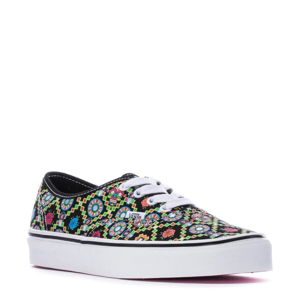 Vans Unisex Men Size 5 = Women Size 6.5 Shoes Multi-color Print