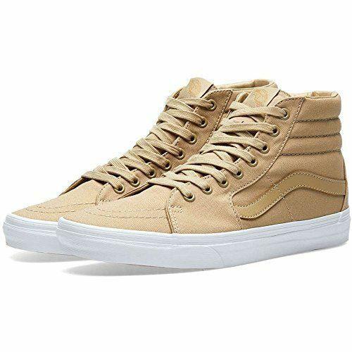 Vans SK8-HI Mono Classic Canvas Unisex Men SZ 8 = Women SZ 9.5 Shoes Khaki