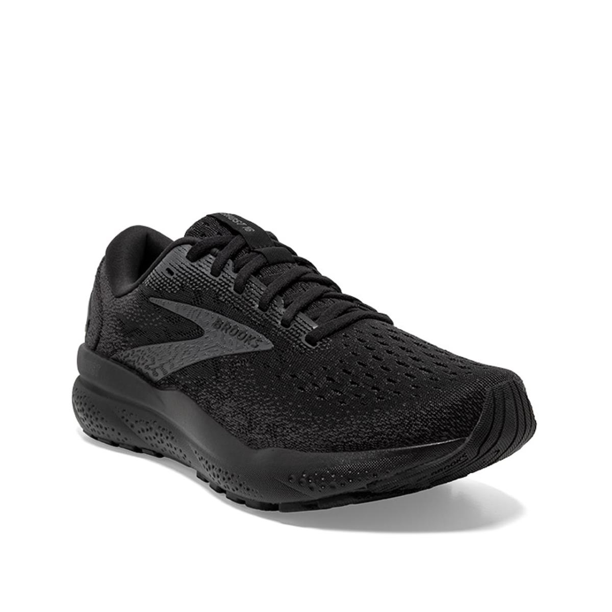 Woman`s Sneakers Brooks Ghost 16 Running Shoe Black