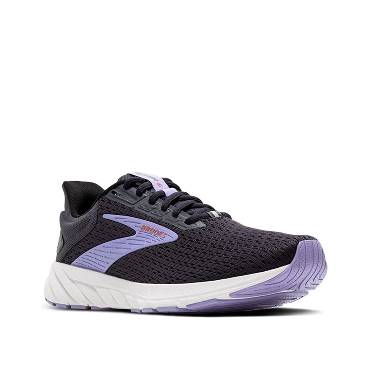 Woman`s Sneakers Brooks Anthem 6 Running Shoe - Black/Purple