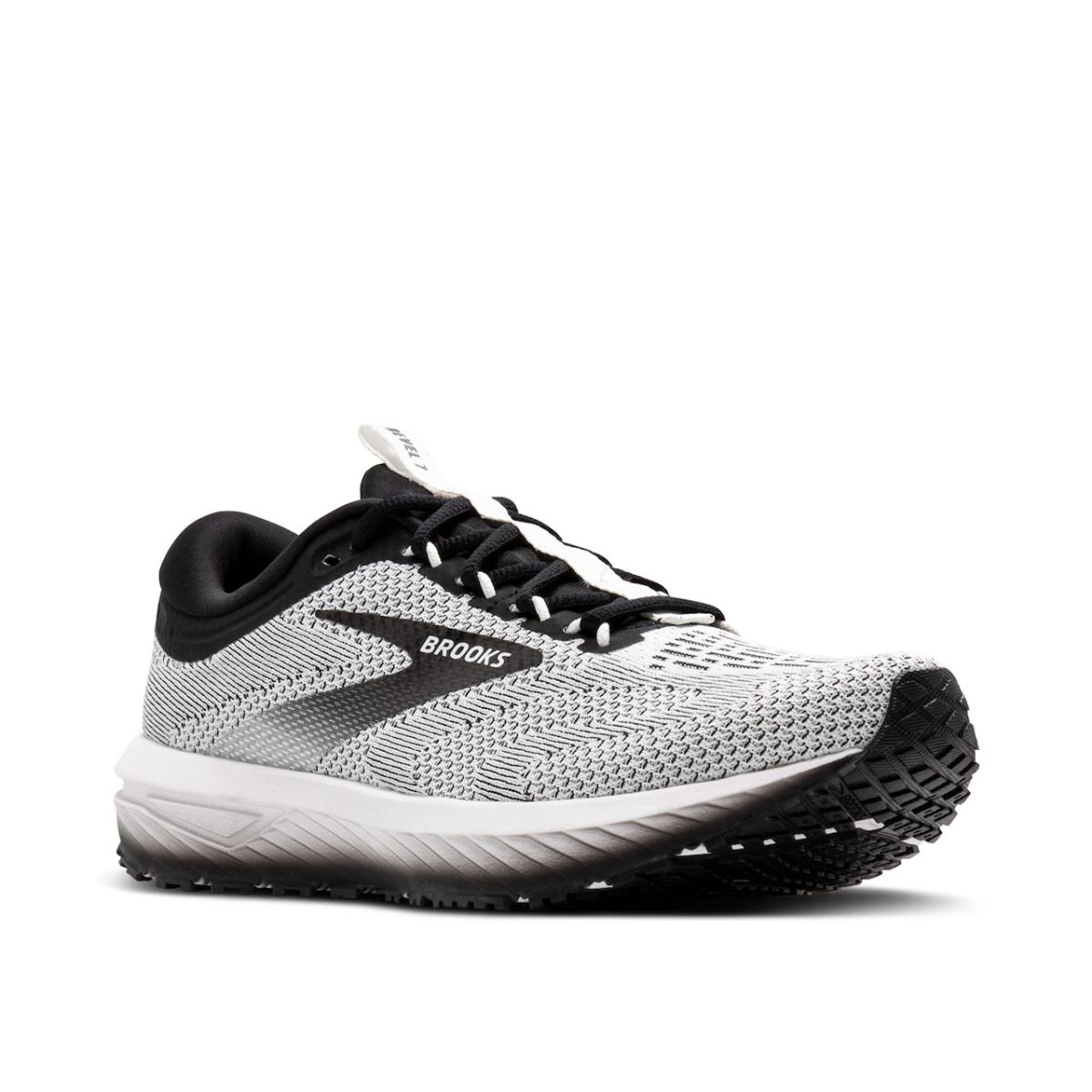 Man`s Sneakers Brooks Revel 7 Running Shoe White/Black