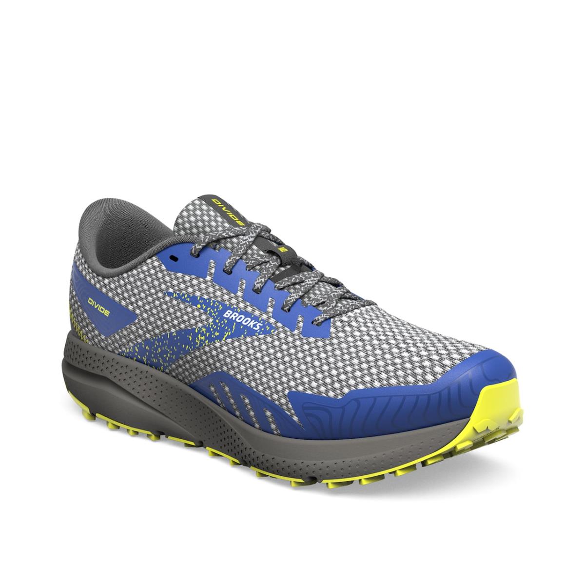 Man`s Sneakers Brooks Divide 4 Trail Running Shoe - Grey/Blue