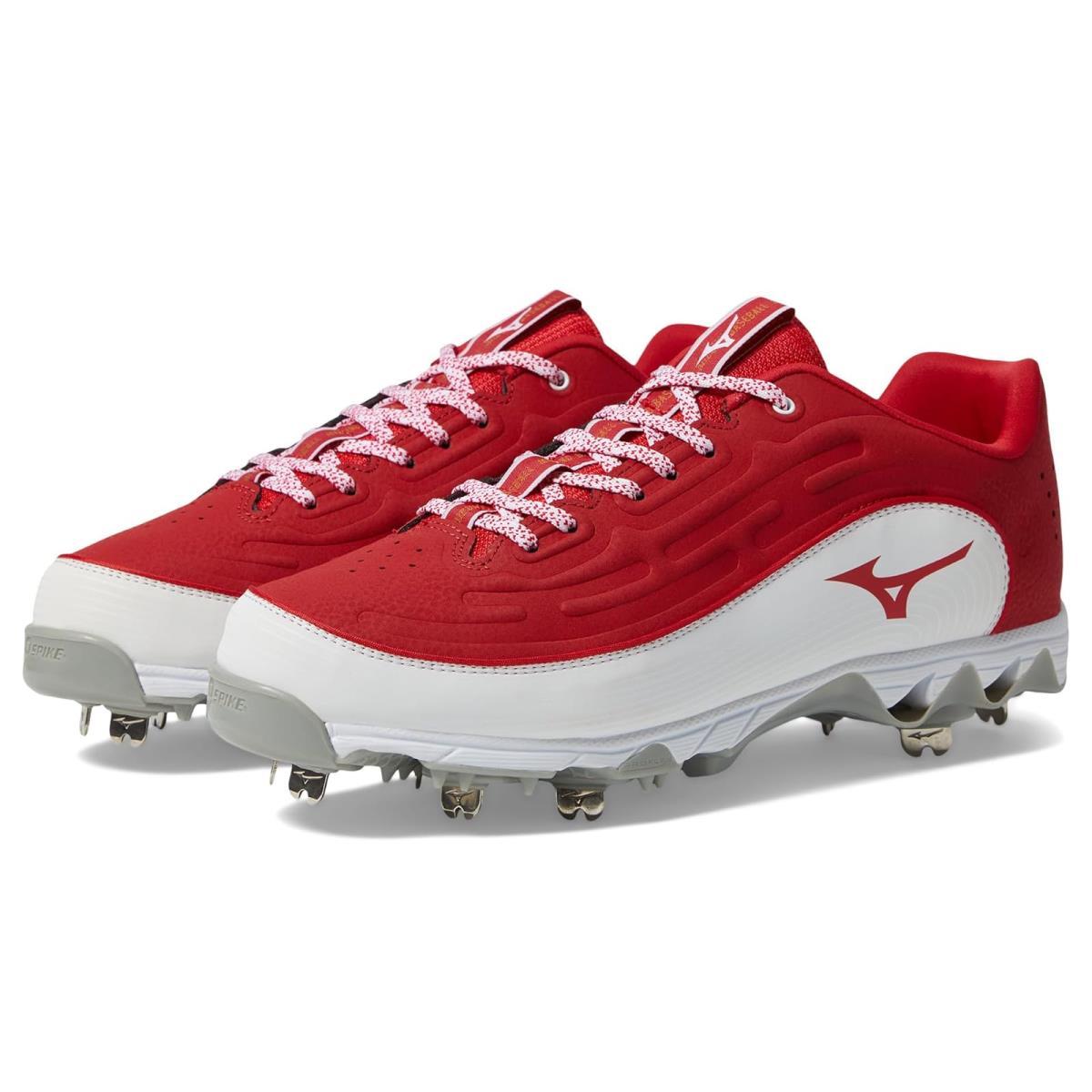 Man`s Sneakers Athletic Shoes Mizuno 9-Spike Ambition 3 Red/White