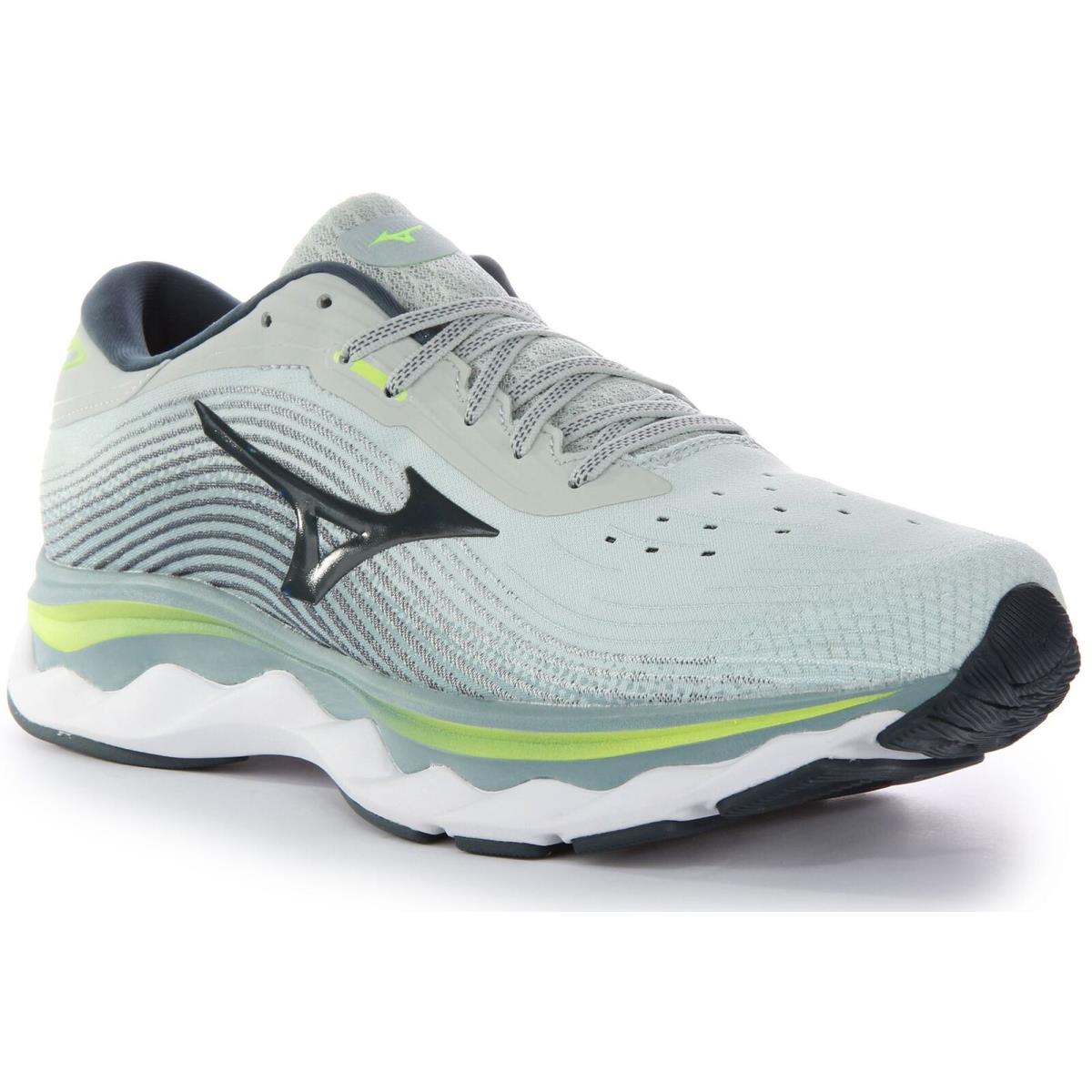 Mizuno Wave Sky 5 Mens Sneaker Greylime Size US 6 - 13