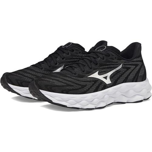 Mizuno Womens Sky 8 Running Shoe Black-silver