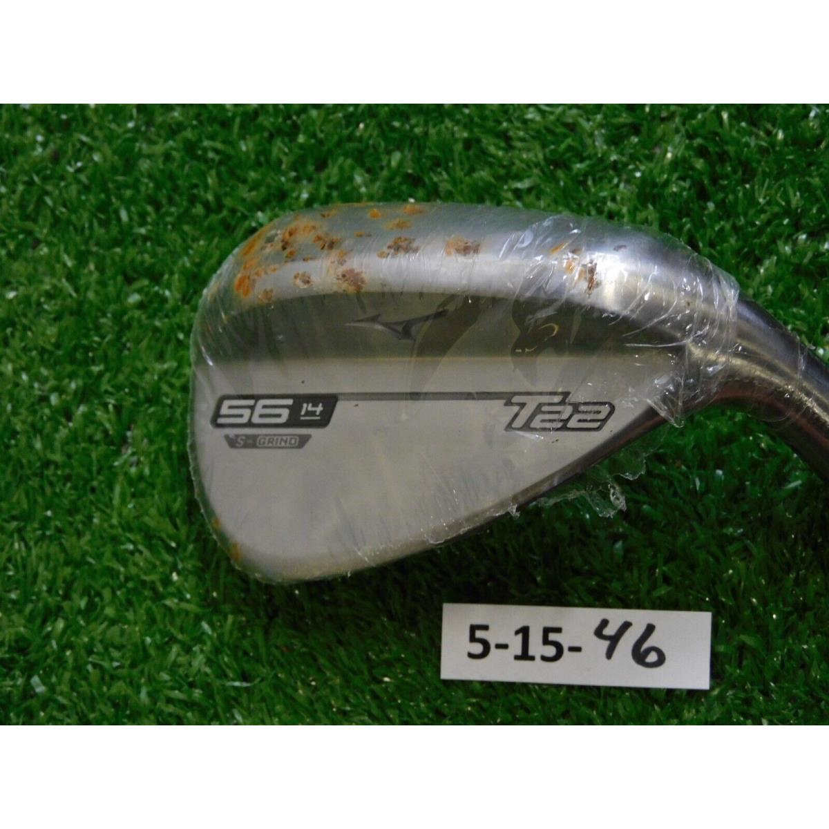 Mizuno T22 Raw 56 14 Sand Wedge S Grind DG Tour S400 Stiff Steel