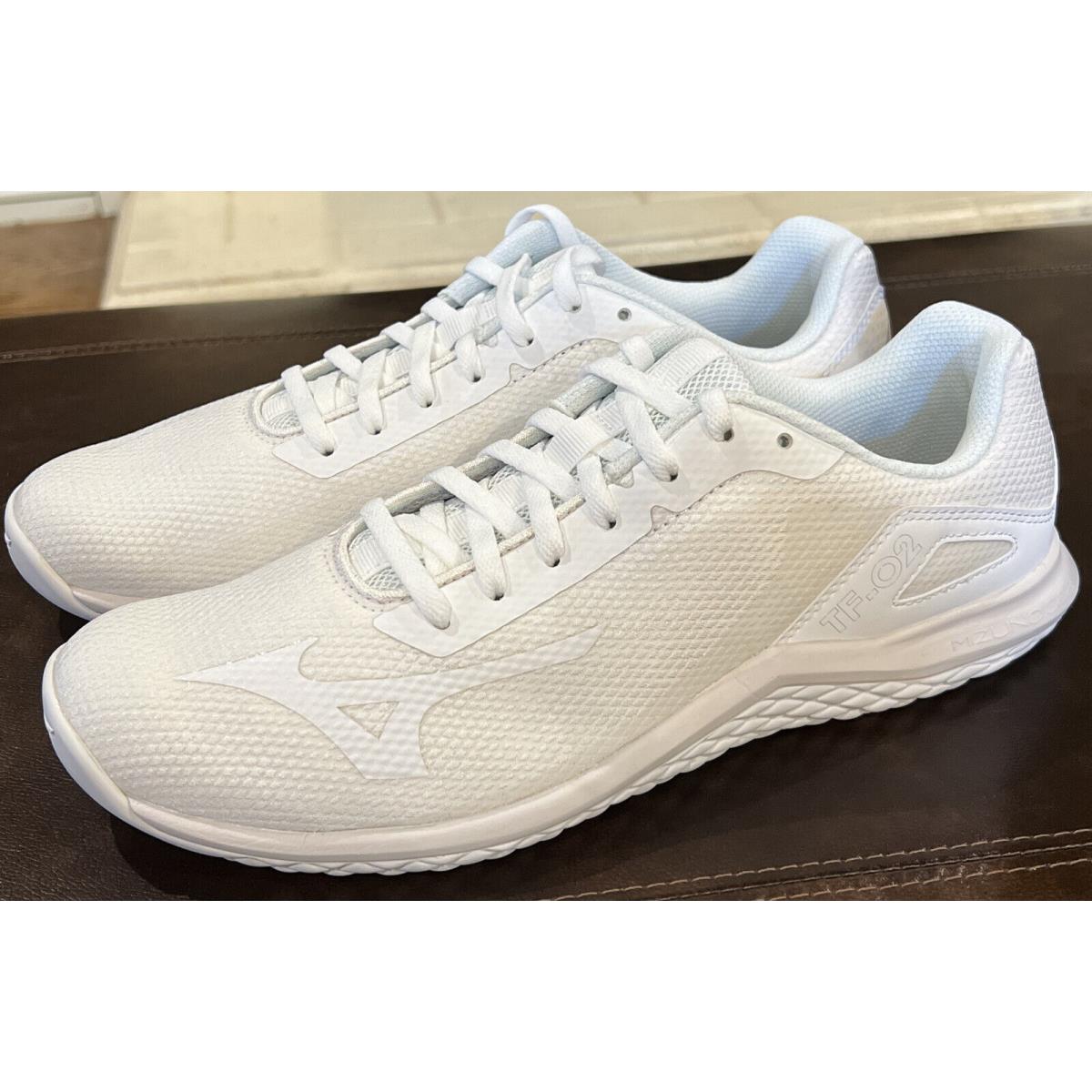 Mizuno TF-02 Training Cross Trainer Shoes Sneakers Women`s Size 10 White