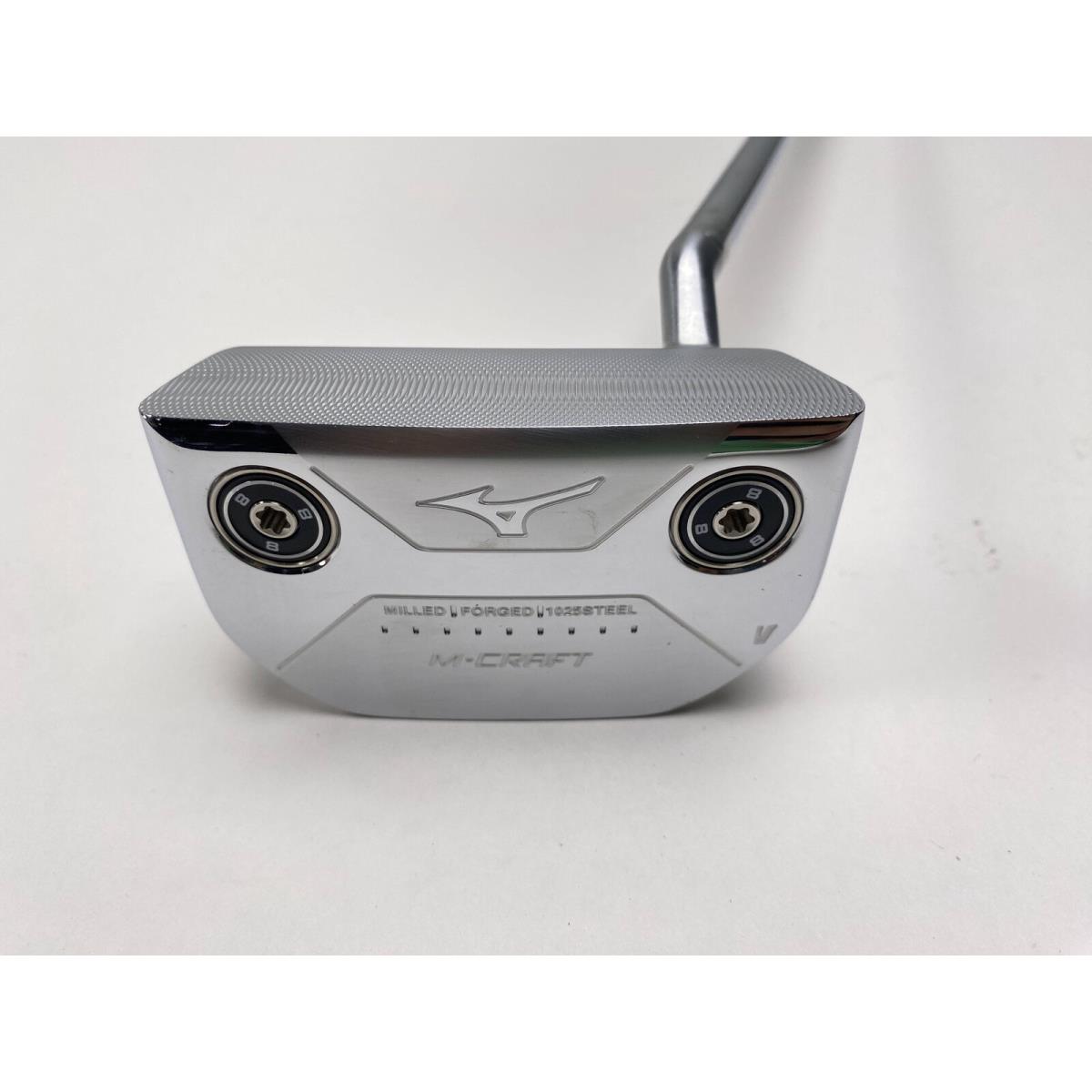 Mizuno M-craft V Chrome Silver Putter 35 Mens RH