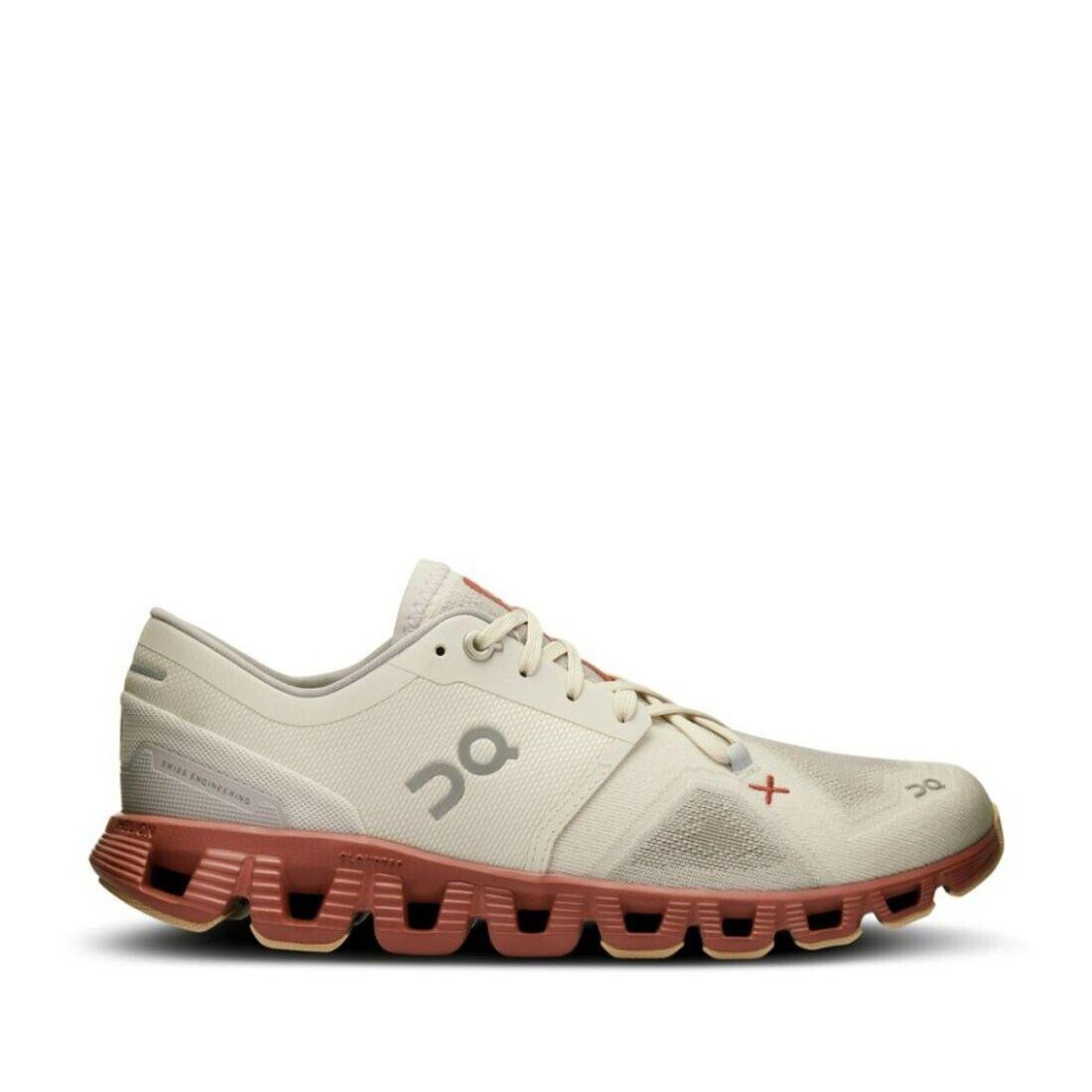 ON Running ON-60.97791 Women`s Cloud X 3 in Ice/auburn - Medium