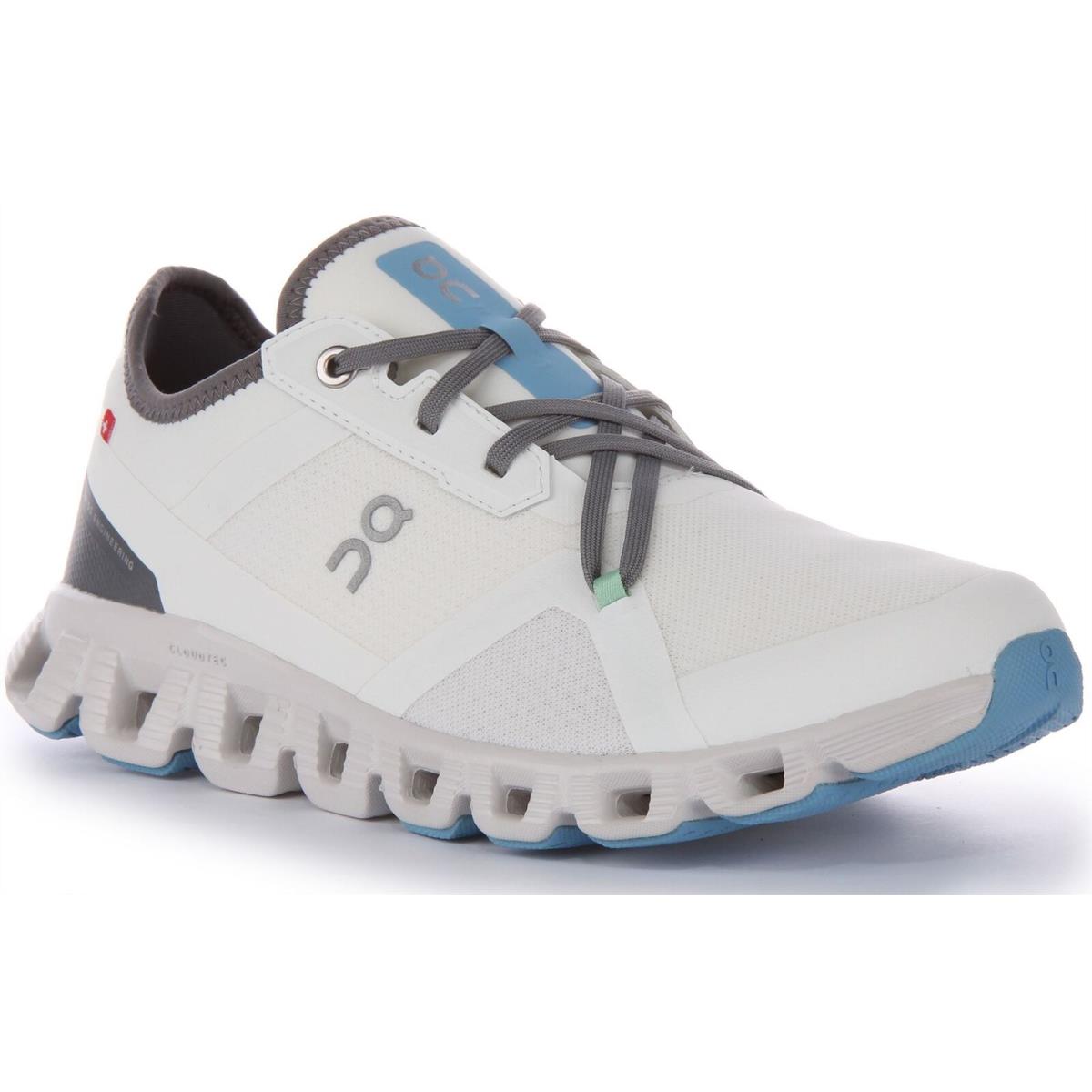 On Running Cloud X Ad Mens Sneakers White Grey Size US 6 - 13