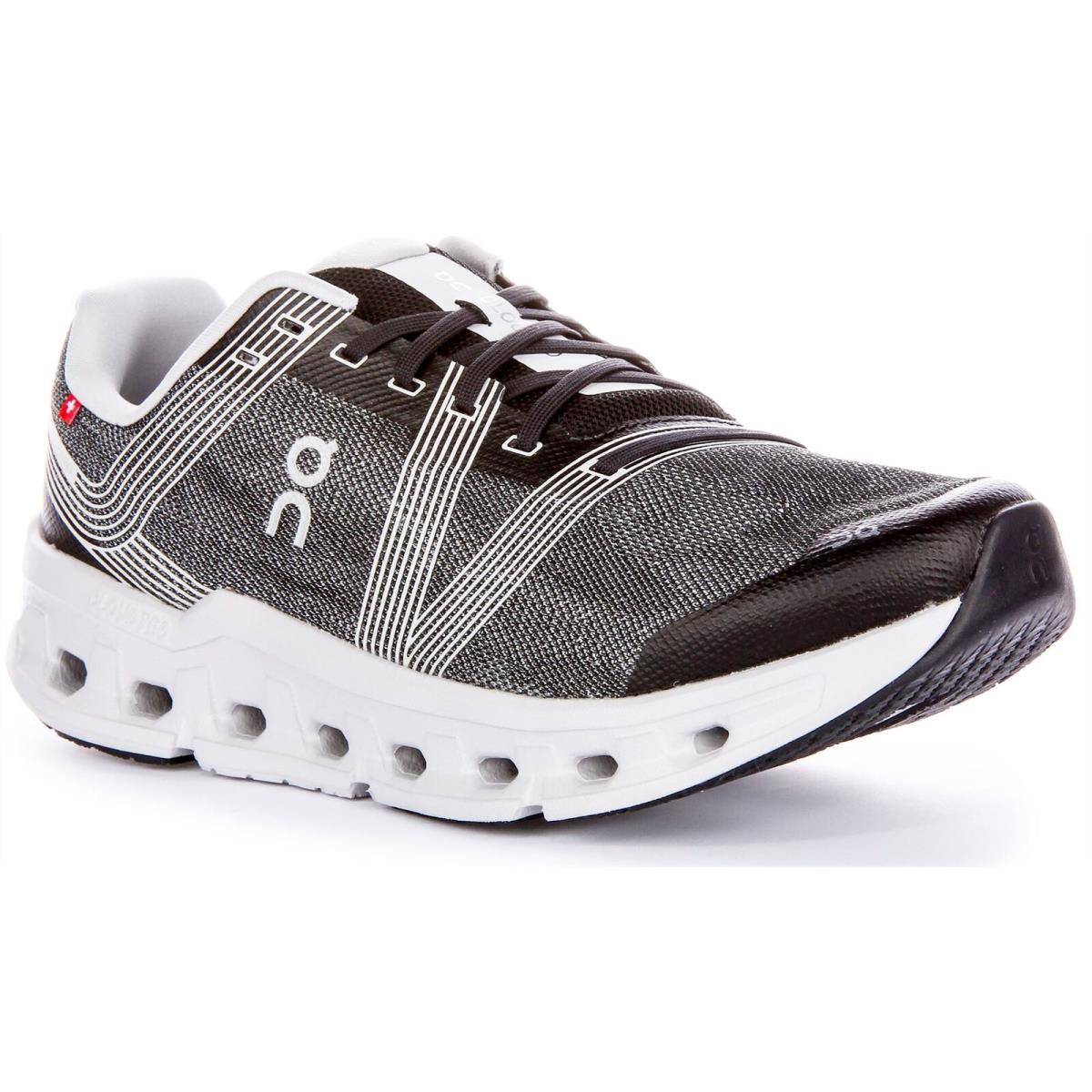 On Running Cloudgo Upgraded Cloudtec Mesh Mens Sneaker Black White US 6 - 13