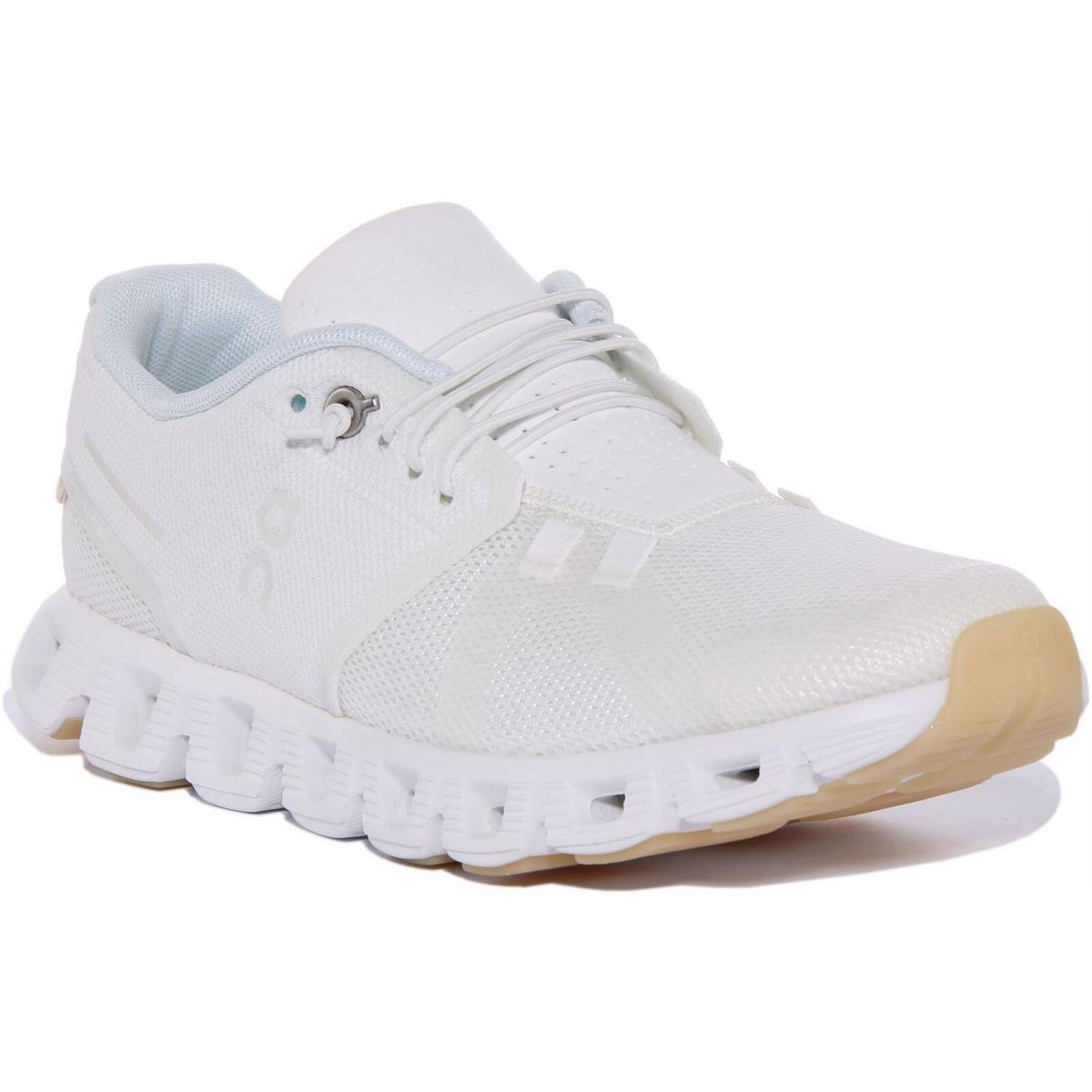 On Running Cloud 5 Slip On Mesh Womens Sneakers White US 5 - 11