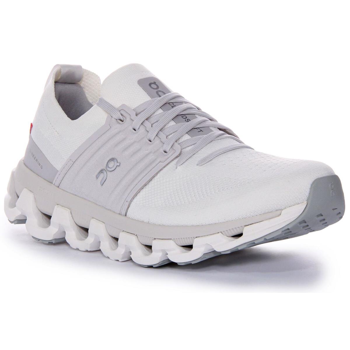 On Running Cloudswift 3 Dual Density Mesh Womens Sneaker White Grey US 5 - 11