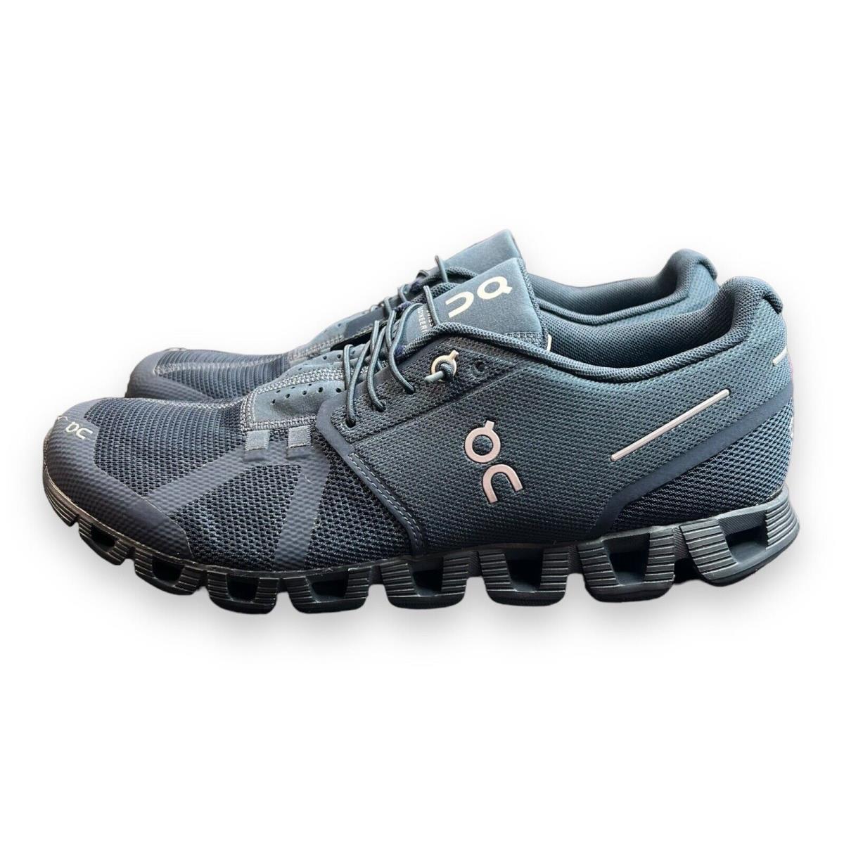 ON Running Cloud 5 Monochrome Midnight Sz 9 Men`s Sneaker 19.99203 Sport Shoes