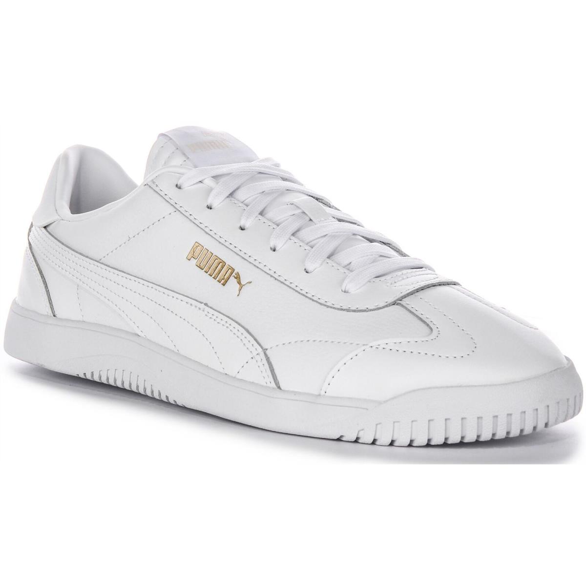 Puma Club 5V5 Vintage Logo Street Low Top Mens Sneaker White US 6 - 13 - WHITE