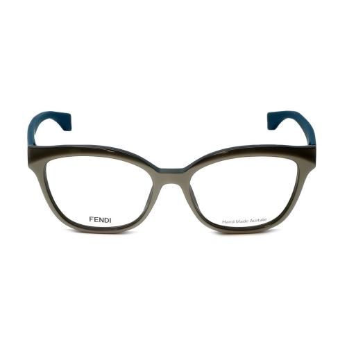 Fendi Designer Reading Glasses FF0044-MHP in Grey Teal Blue 54mm Choose Power