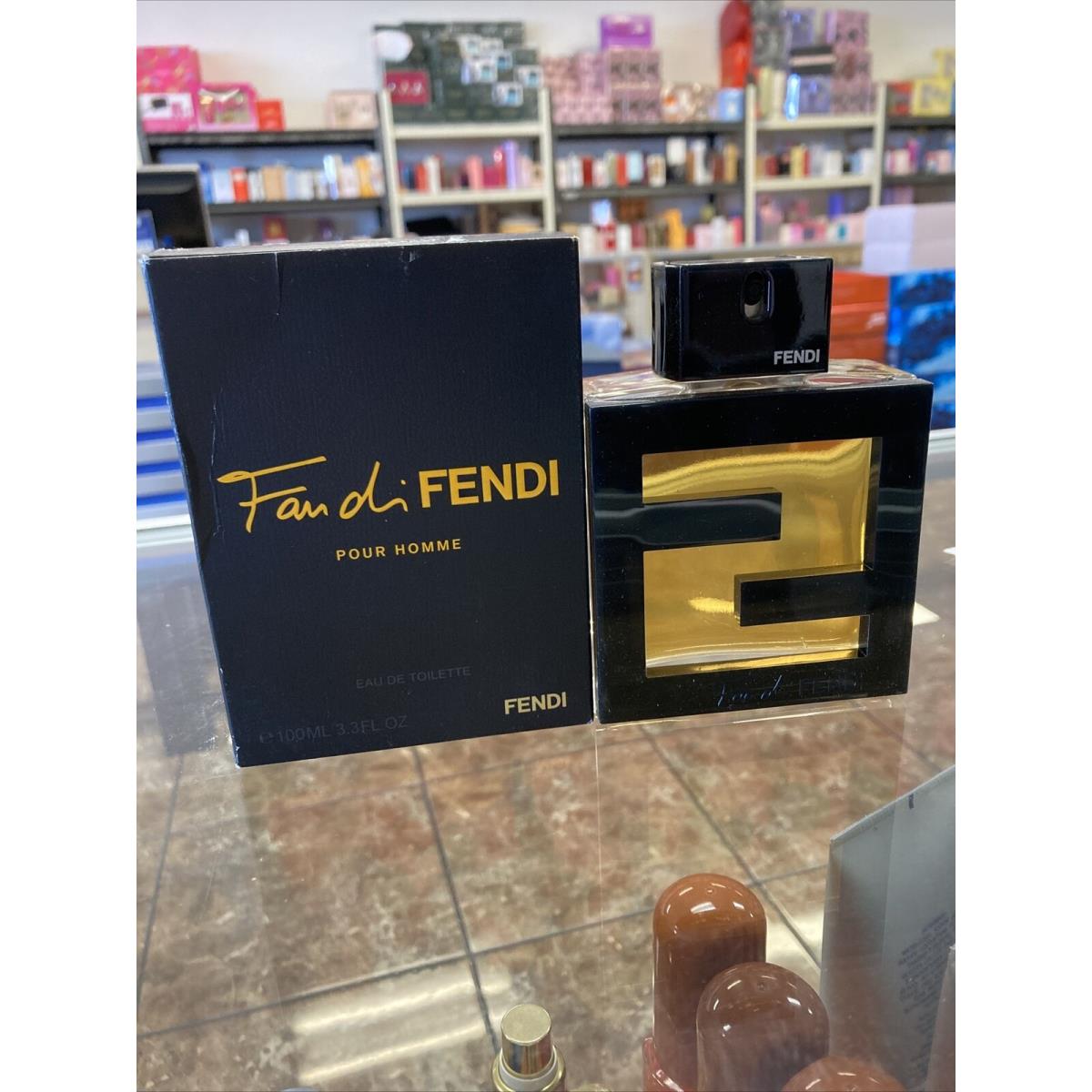 Fan Di Fendi Pour Homme By Fendi 3.3 Fl.oz Eau De Toilette Spray For Men