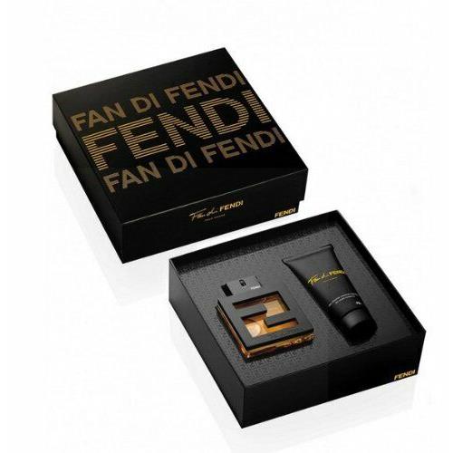 Fan DI Fendi Pour Homme 2PCS Set Men -3.3 oz Edt Spray + 3.3 oz All Over Shampoo