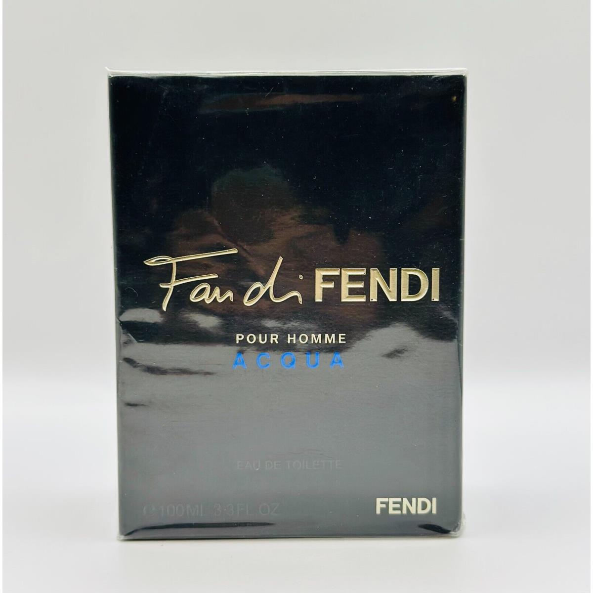 Fan DE Fendi Acqua 3.3 Fl.oz 100 ML Eau DE Toilette Spray