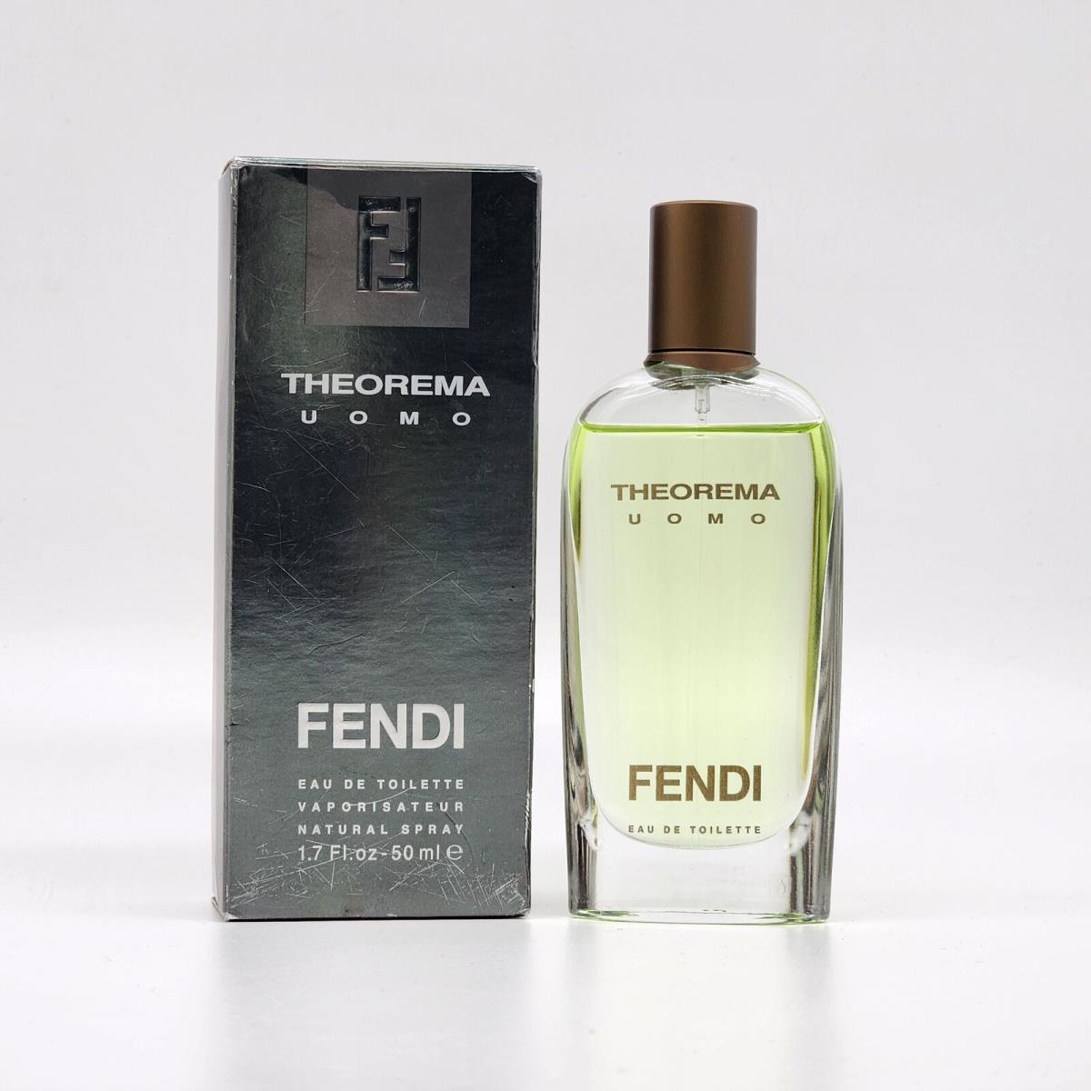 Fendi Theorema Uomo For Men Edt 1.7 oz 50 ml Vintage Batch 114104