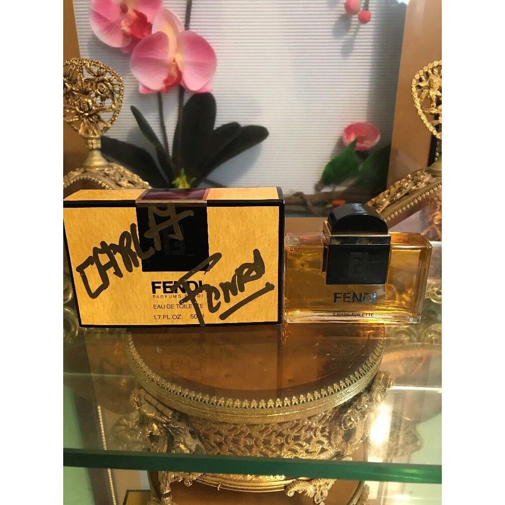 Fendi Eau DE Toilette Splash - 1.7 Oz. - Boxed - and Very Rare Signed