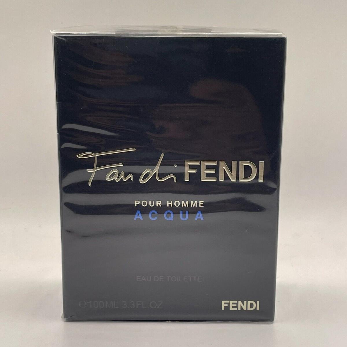 Fan di Fendi Acqua Pour Homme 3.4oz 100ml Edt Spray