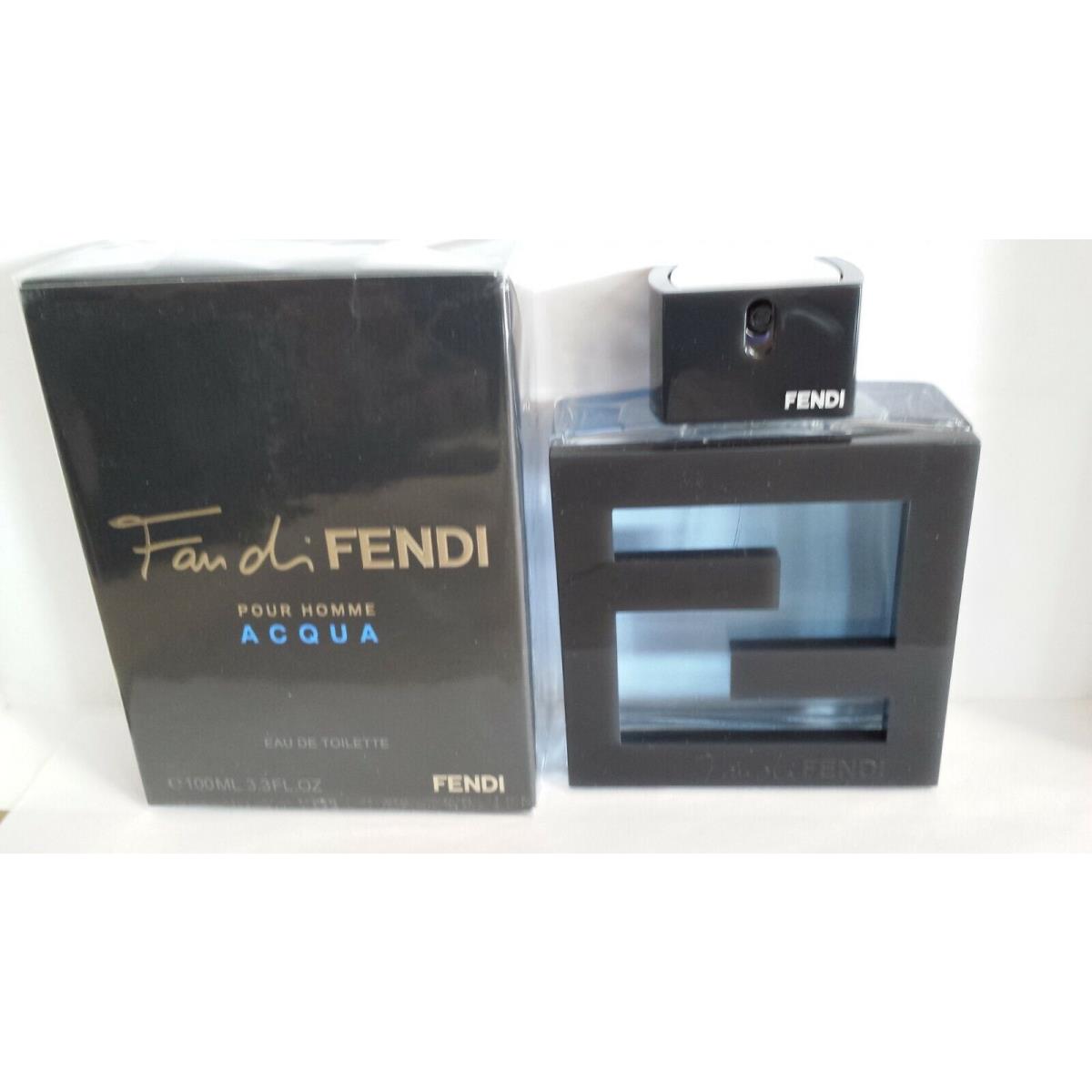 Fan Di Fendi Pour Homme Acqua by Fendi For Men 3.3 OZ 100ML Edt Spray Fash Brands