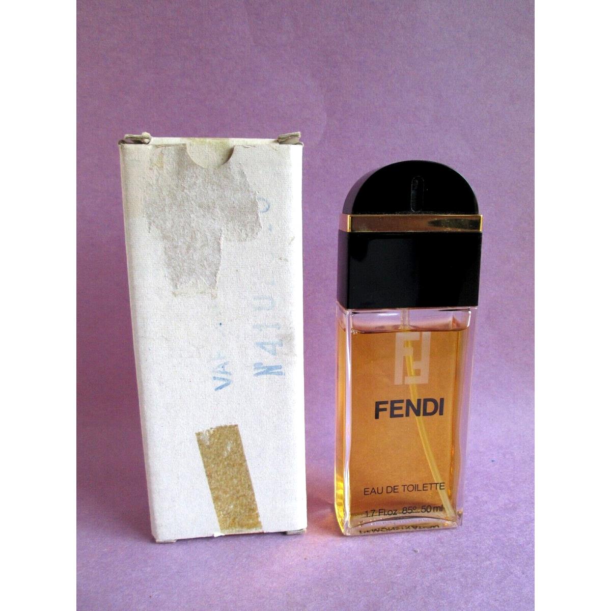 1980s Fendi Eau de Toilette Spray 1.7 oz 50 ml Vintage Tester in Tester Box